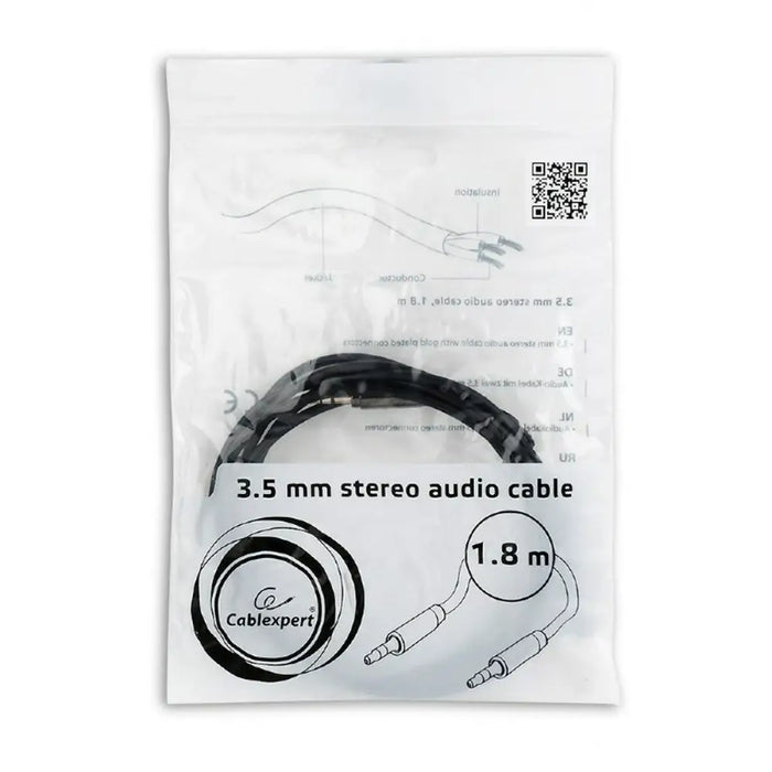 Audio Jack Cable (3.5mm) GEMBIRD CCAP-444-6 1,8 m - Аудио и Видео Кабели<<<Електроника Телевизори<<<Компютри|
