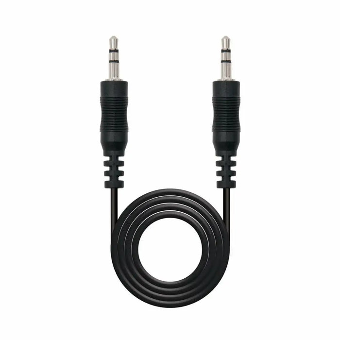 Audio Jack Cable (3.5mm) NANOCABLE 10.24.0120 20 cm - Електроника Телевизори<<<Компютри| Електроника<<<BigBuy&&&Аудио и