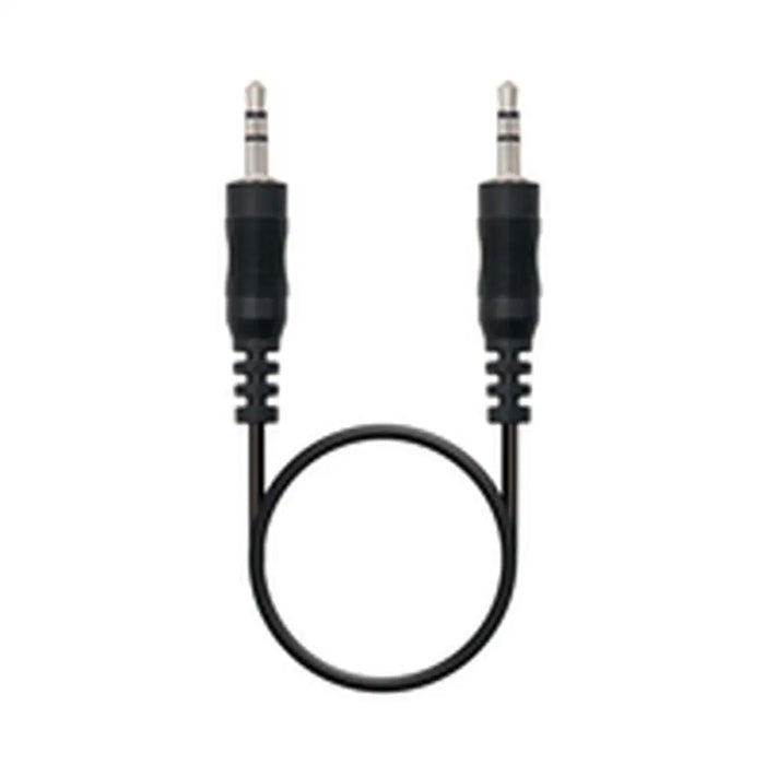 Audio Jack Cable (3.5mm) NANOCABLE 10.24.0120 20 cm - Електроника Телевизори<<<Компютри| Електроника<<<BigBuy&&&Аудио и