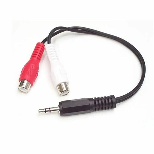 Audio Jack to RCA Cable Startech MUMFRCA Black 0,15 m - Електроника Телевизори<<<Компютри| Електроника<<<BigBuy&&&Аудио