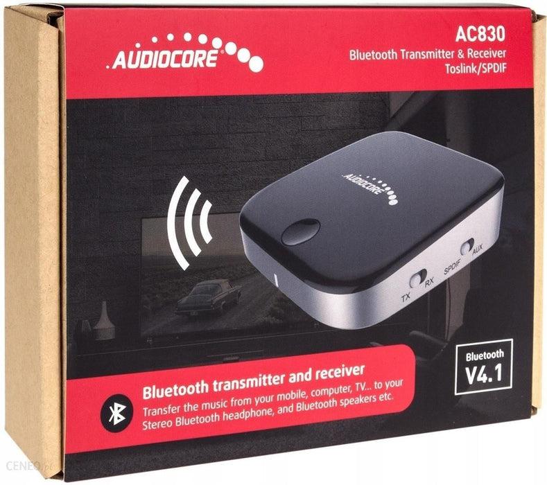 Odbiornik Bluetooth 5.0 AUX Baseus Qiyin (black)