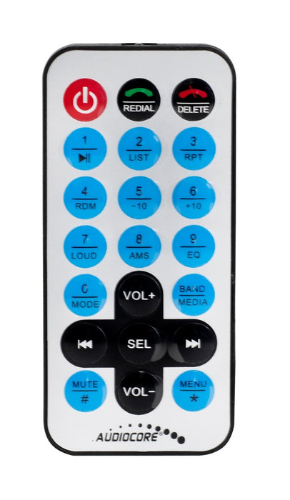 AUDIOCORE RADIO MP5 AVI DIVX AC9900