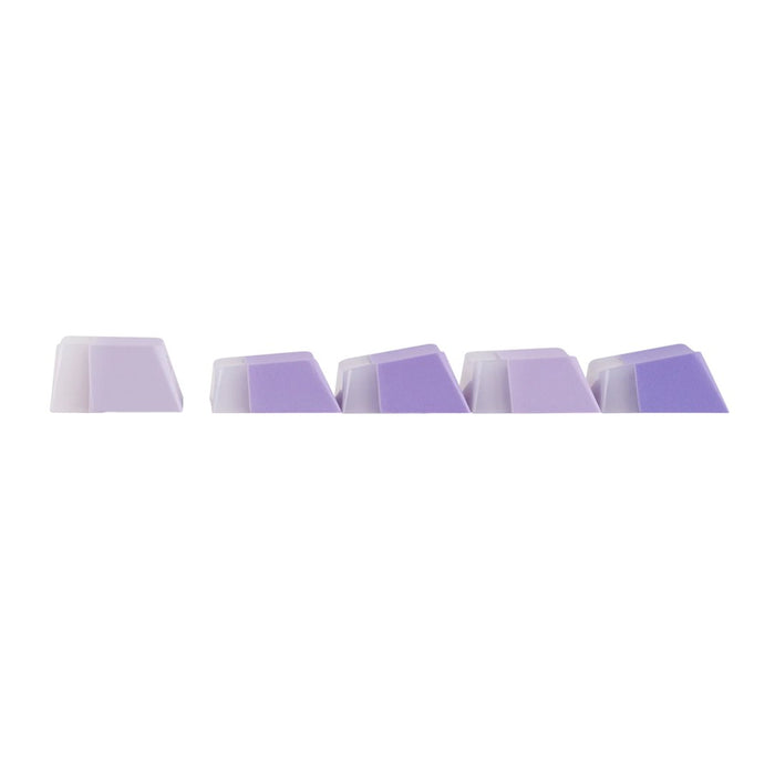 HERO84 HE White+Purple+Gradient+LIGHT JadeKing RGB AULA gasket keyboard