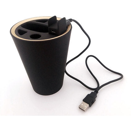 AUTO PRACTIC ELECTRONIC CIGARETTE ASHTRAY WITH CHARGER