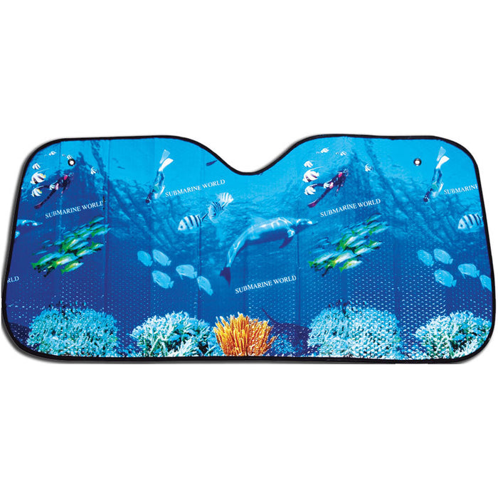 CANOPY FOR A CAR 130X60 CM AUTO PRACTIC ON BUBBLES WITH A PICTURE