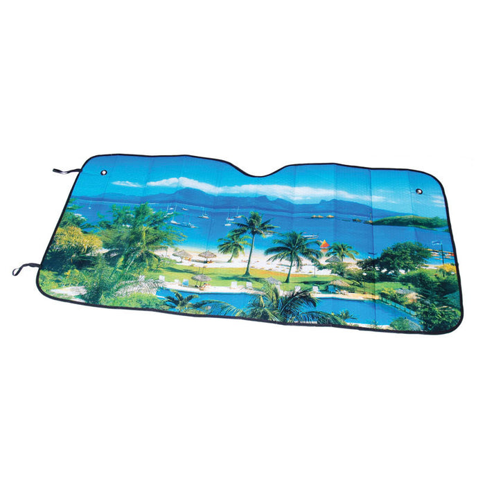 CANOPY FOR A CAR 130X60 CM AUTO PRACTIC ON BUBBLES WITH A PICTURE