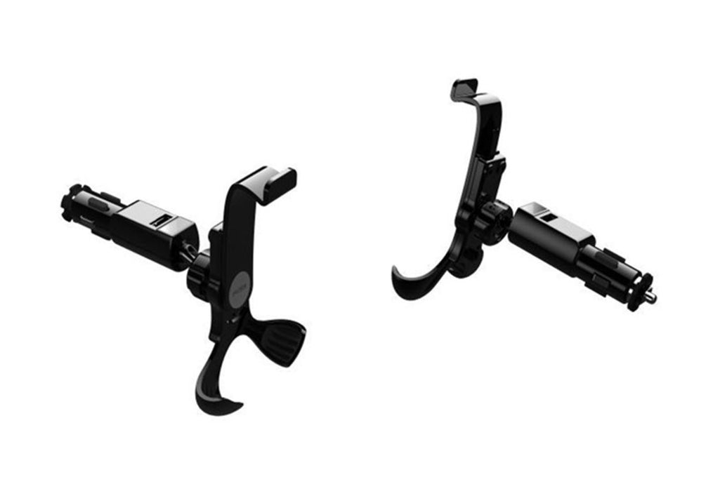 MOBILE PHONE HOLDER AND USB CHARGER