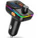 Auto transmitter XO BCC09 Bluetooth MP3 with TF card slot + PD 25W Car charger with ambient light - Авто