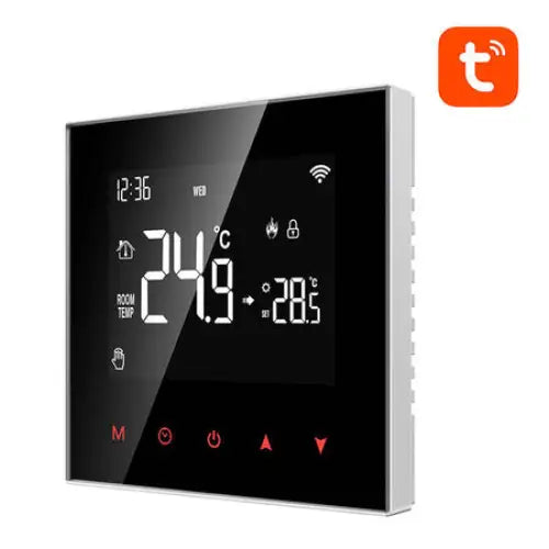 Avatto ZWT100 smart thermostat 3A ZigBee water heater TUYA - Thermostats<<<Heating control<<<Actuators<<<Smart