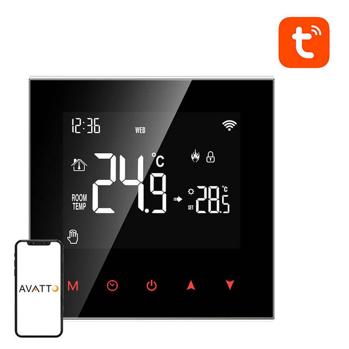 Smart thermostat Avatto WT100 water heater 3A Wi-Fi TUYA