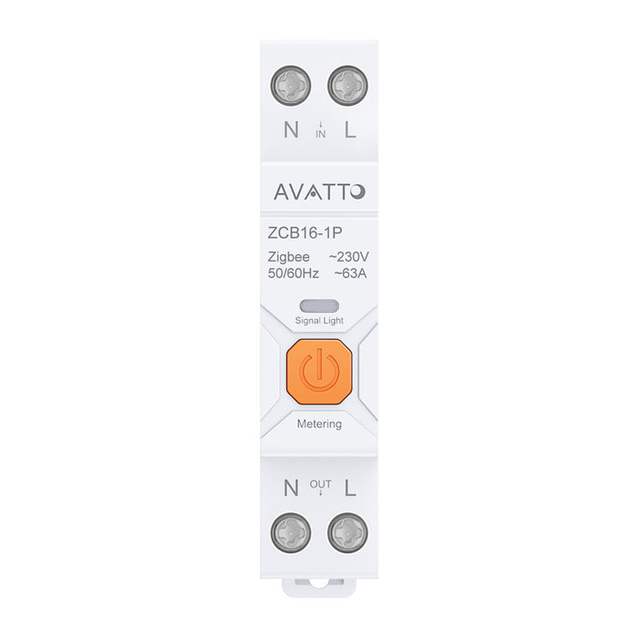 ZigBee Avatto ZWCB16 smart fuse
