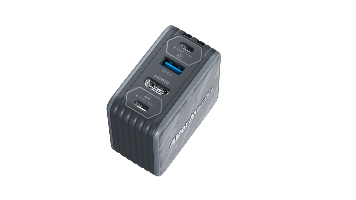 Charger and external capturer AverMedia Elite Go GC313PRO Hub Streaming