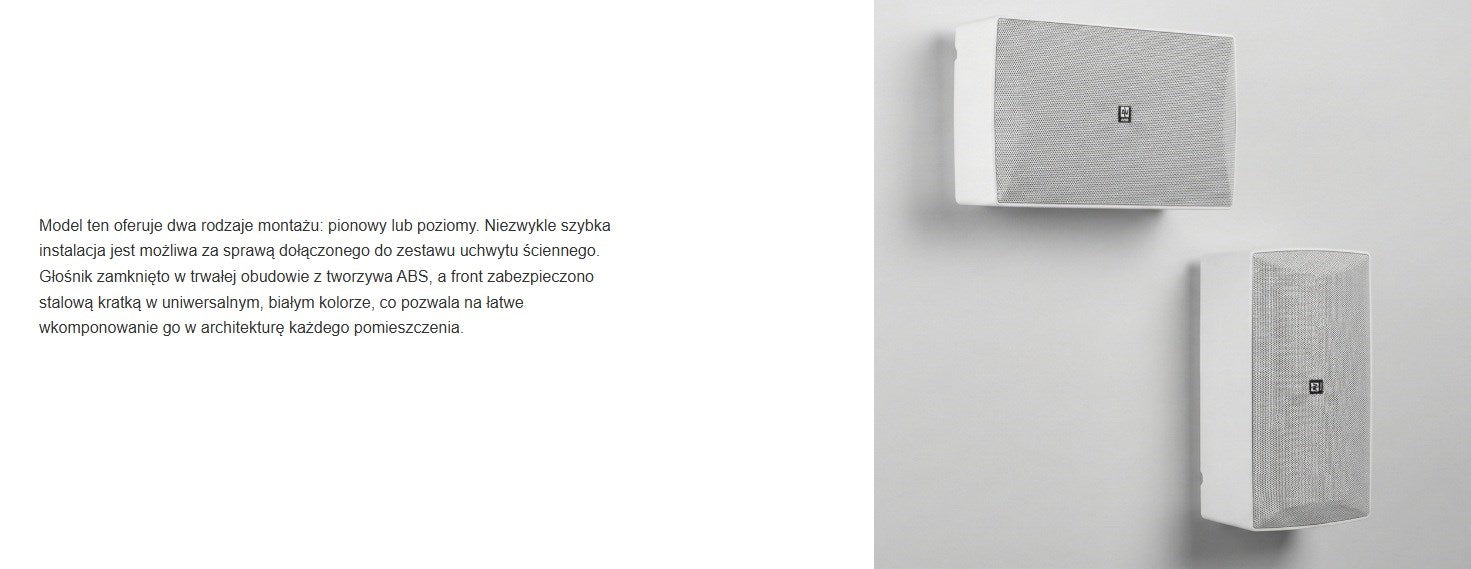 Wall-mounted speaker Avtek WS 510