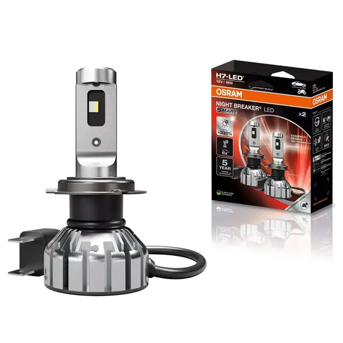 АВТОМОБИЛНА LED ЛАМПА 64210DWNBSM H7 LED16W12V PX26D BOX OSRAM - Диодни<<<Основно осветление / фар<<<Автомобилни