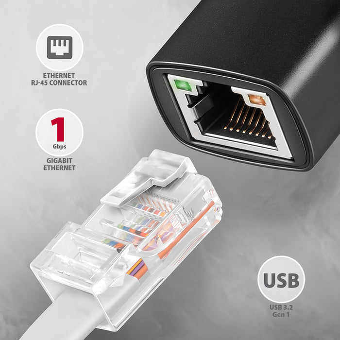 ADAPTER AXAGON USB-C - LAN 1G ADE-ARC