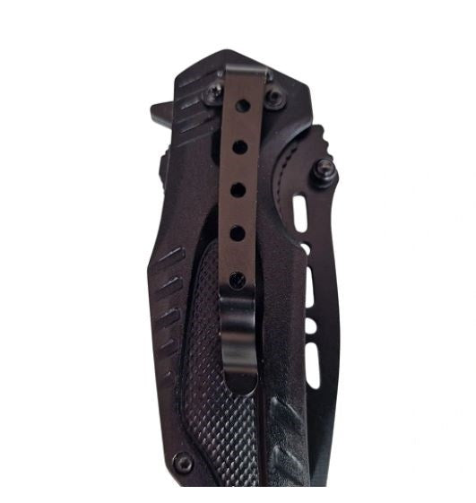 AZYMUT Rescue knife +belt cutter +glass breaker +case