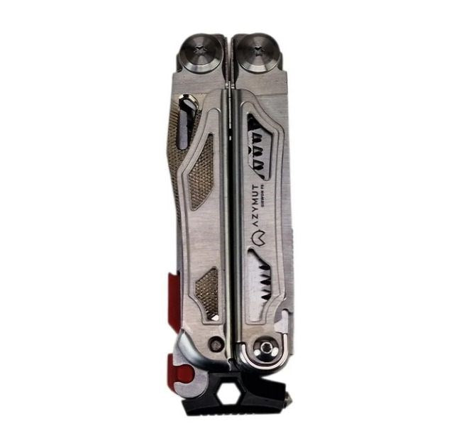 AZYMUT Giewon FS Multitool - Fire Starter - 19 tools - flint + whistle + belt holster (H2038A)