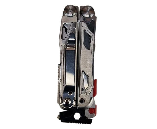 AZYMUT Giewon FS Multitool - Fire Starter - 19 tools - flint + whistle + belt holster (H2038A)
