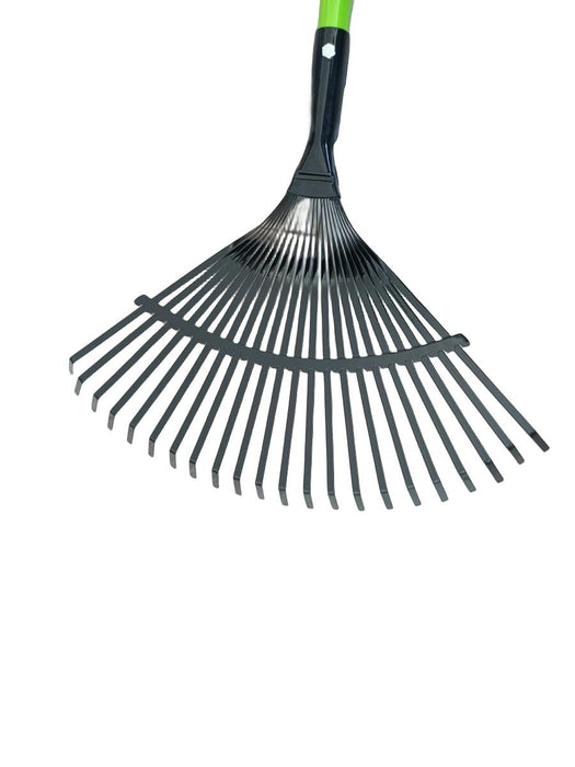 LEAF RAKE WITH FIBER HANDLE 22 TEETH