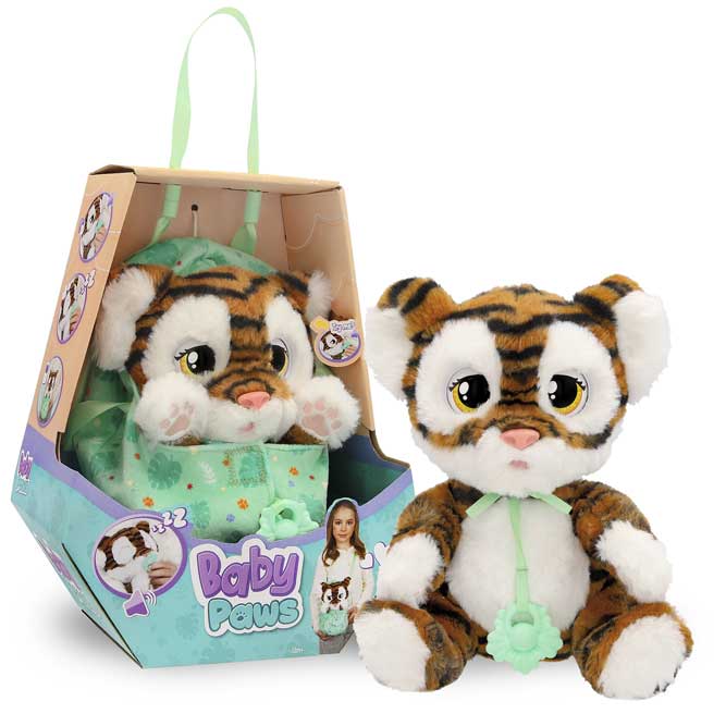 Интерактивна плюшена играчка IMC Toys Baby Paws, асортимент