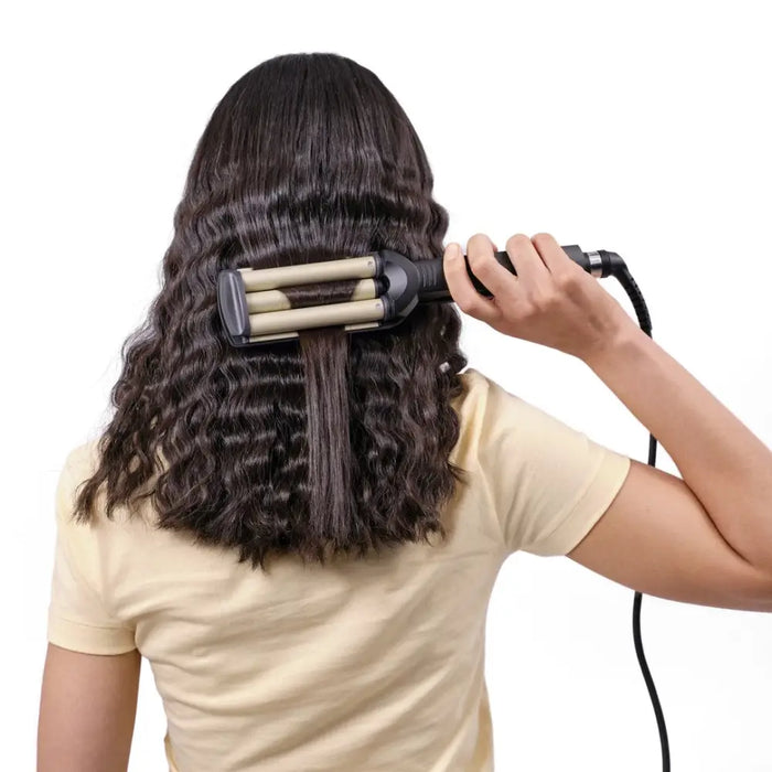 BaByliss C260E EasyWaves Texturizing iron Warm Black Silver 70.9’’ (1.8 m) - Hair curlersAGD-LOK<<<Home Appliance