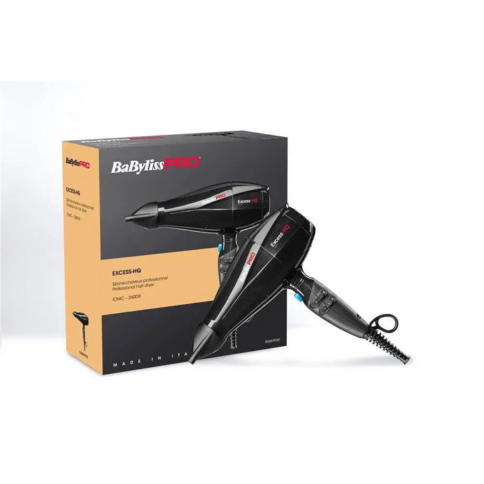 BaByliss Excess-HQ hair dryer 2600 W Black - HairdryersAGD-SUS<<<Home Appliance - ProductsAGD<<<ActionPL