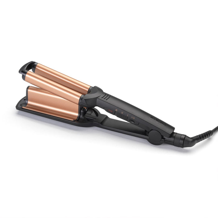 BaByliss Deep Waves Curling iron Warm Black, Orange 98.4" (2.5 m)
