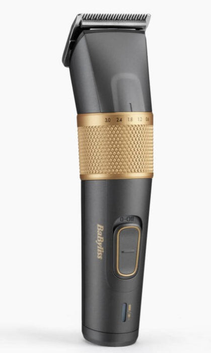 BaByliss E987E hair trimmers/clipper Gold, Graphite Lithium-Ion (Li-Ion)