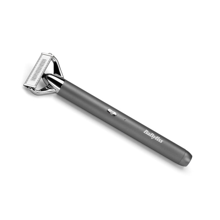 BaByliss Super-X Metal OT996E beard trimmer Battery 5 5 mm Wet & Dry Silver