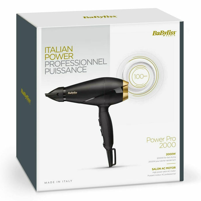 Hairdryer Babyliss 6704E 2000 W Black