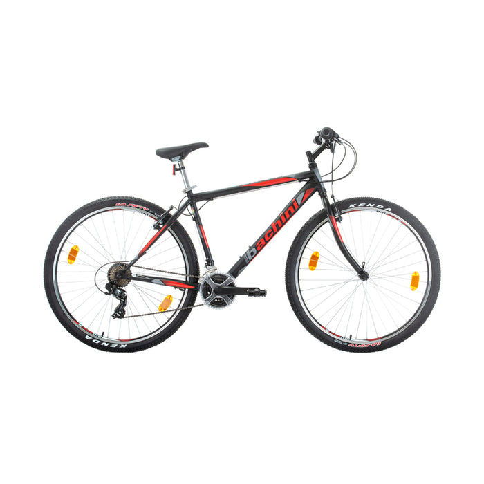 Bicycle BACHINI PRO 29" BLACK/RED MATT 21 SPEEDS, STEEL FRAME