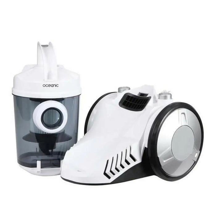 Bagless Vacuum Cleaner Oceanic VC10WBAX2 White 700 W - Почистване Прахосмукачки И Гладене<<<Дом