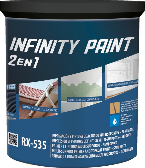 INFINITY 2IN1 PAINT LIGHT GREEN 0.75L