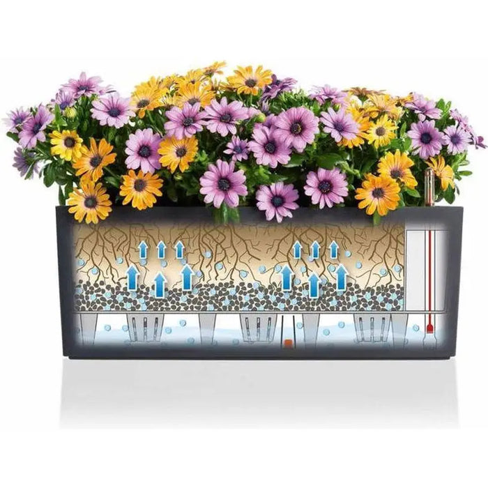 BALCONY 50CM LECHUZA COTTAGE - Сандъци<<<Саксии кашпи и цветарници<<<Градина<<<Praktiker