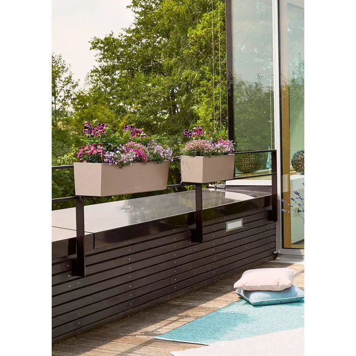 BALCONY 50CM LECHUZA STONE - Сандъци<<<Саксии кашпи и цветарници<<<Градина<<<Praktiker&&&Сандъци<<<Саксии кашпи и