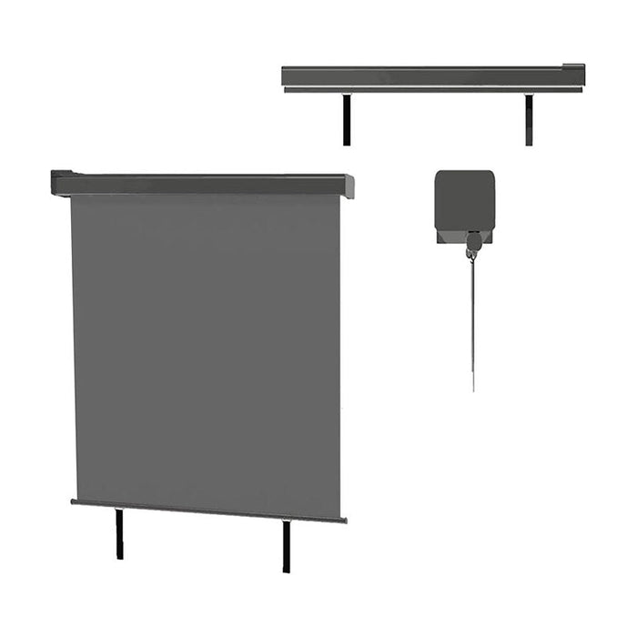 BALCONY UMBRELLA VERTICAL 150X200CM HD HD-7774 - Сенници<<<Чадъри сенници и шатри<<<Градина<<<Praktiker