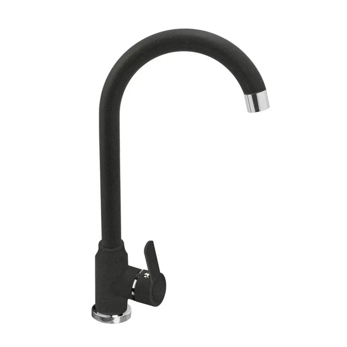 BALI sink (62x44) 1B1D black + Lungo mixer tap - SinksAGD-ZLE<<<Home Appliance - ProductsAGD<<<ActionPL