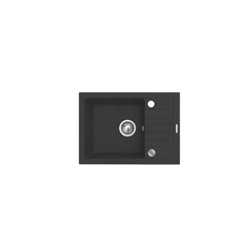BALI sink (62x44) 1B1D black + Lungo mixer tap - SinksAGD-ZLE<<<Home Appliance - ProductsAGD<<<ActionPL