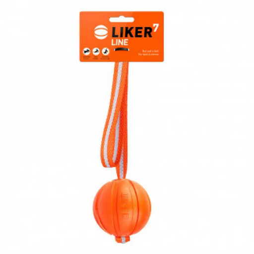 Ball on a rope for puppies and small dogs Liker Line 7 Waudog - Toys<<<Pets<<<InnproXML