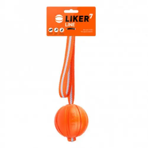 Ball on a rope for puppies and small dogs Liker Line 7 Waudog - Toys<<<Pets<<<InnproXML