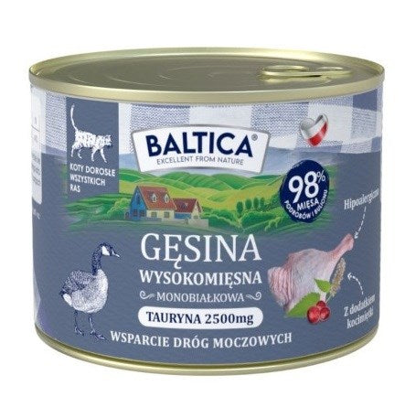 BALTICA Smaki regionów Goose - wet cat food - 185g
