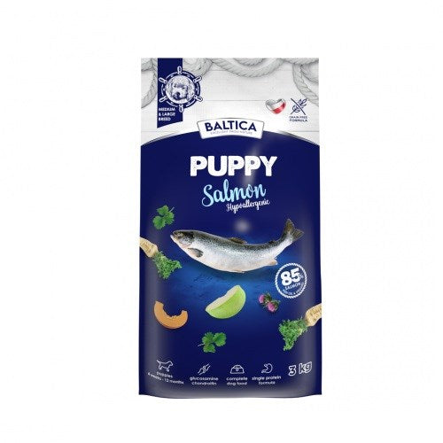 BALTICA Excellent Puppy Salmon Medium and large breeds - dry dog food - 3kg