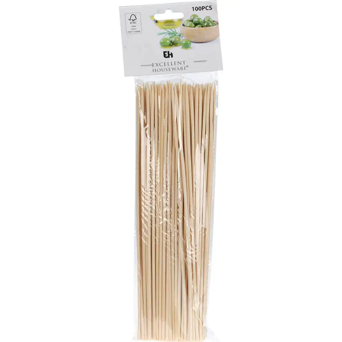 BAMBOO BAMBOO SKEWERS EXCELLENT HOUSEWAR 408250600 - Оборудване барбекю<<<Барбекю<<<Градина<<<Praktiker