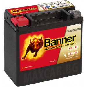 BANNER RUNNING BULL BACKUP 12AH 200A L+
