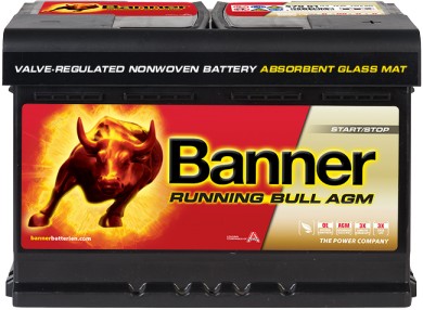 BANNER RUNNING BULL AGM 70AH 760A R+