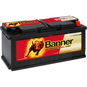 BANNER RUNNING BULL AGM 105AH 950A R+