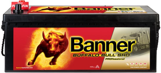 BANNER BUFFALO BULL SHD PRO 180AH 1000A L+