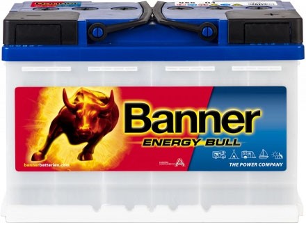 BANNER ENERGY BULL 75AH 680А TRACTION R+