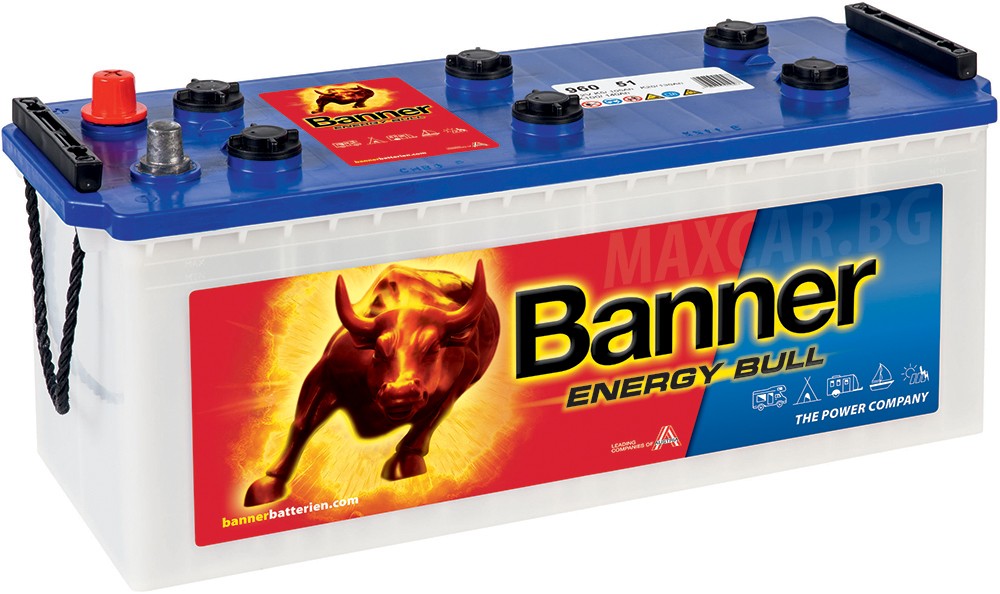 BANNER ENERGY BULL 130AH 720A TRACTION L+