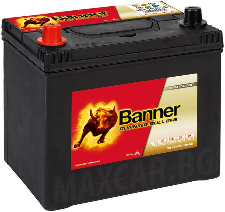 BANNER RUNNING BULL EFB 65AH 550A L+